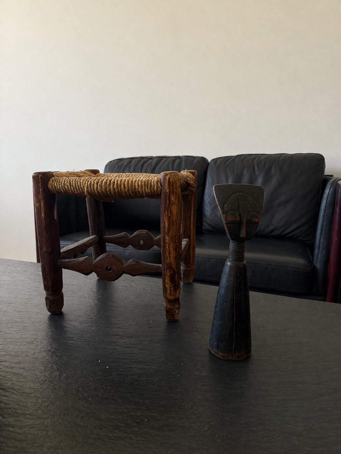 hand carved akuaba fertility figure