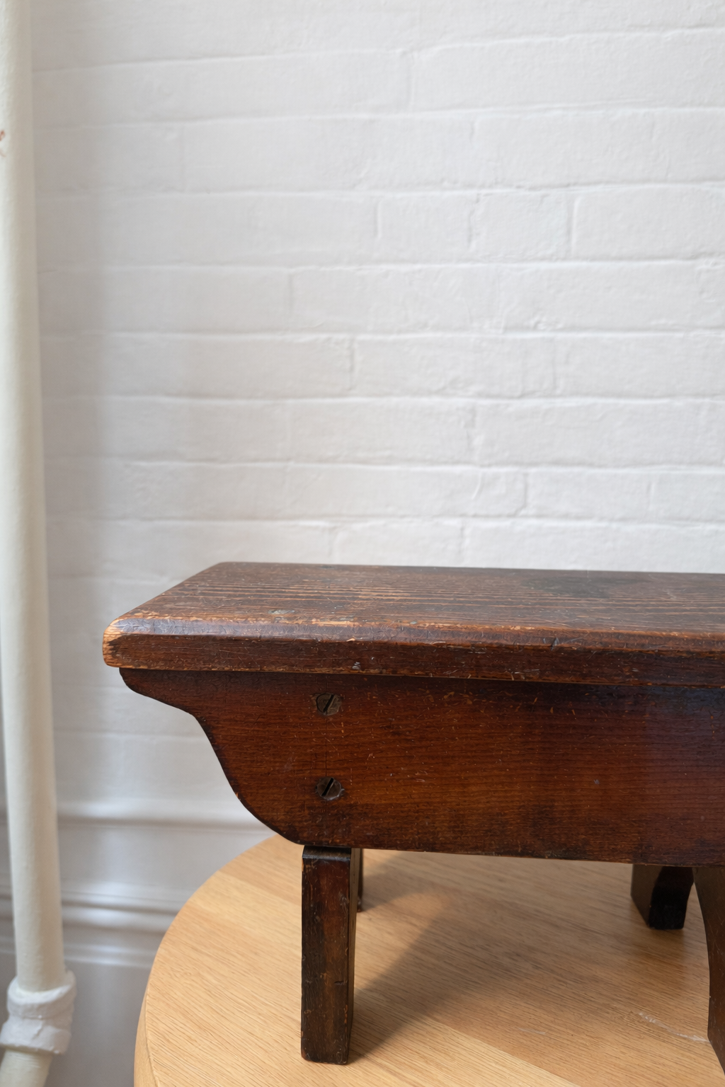 early 20th c. american primitive stool