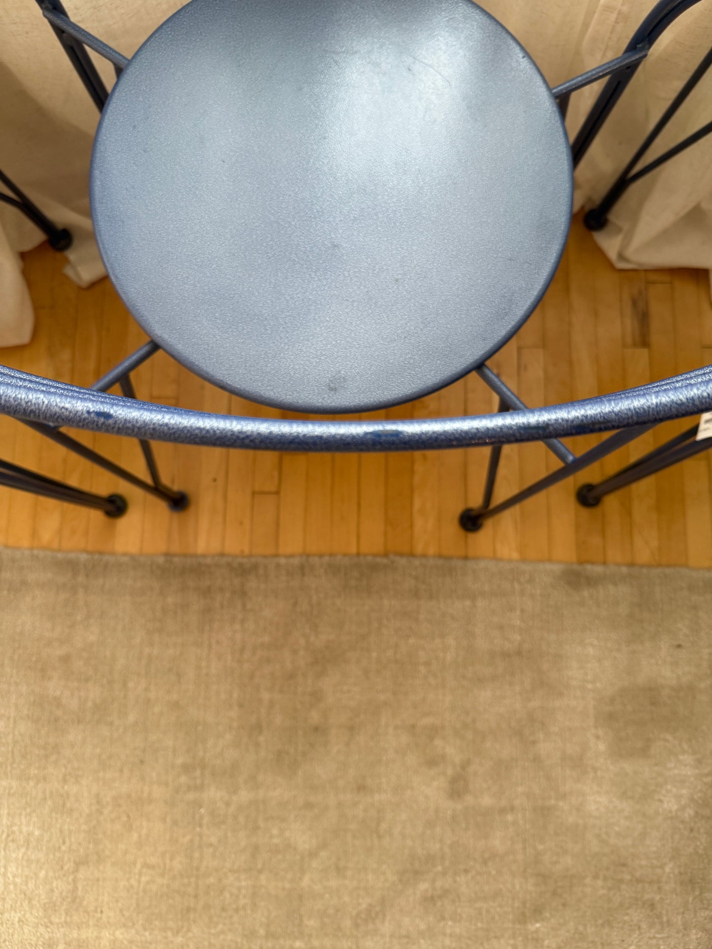 pascal mourgue chairs (set of 3)