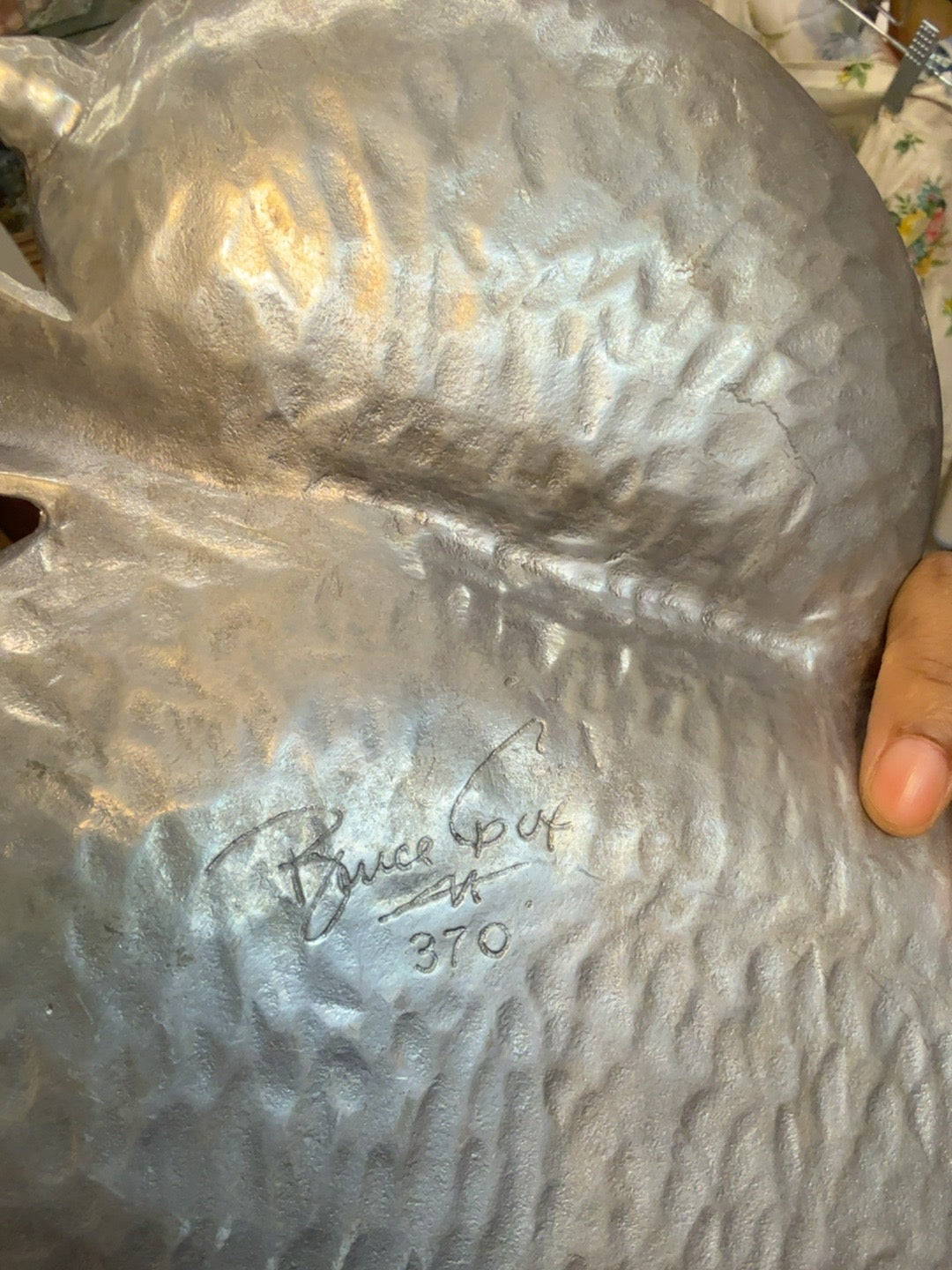 rent: vintage bruce fox sculptural lobster serving platter
