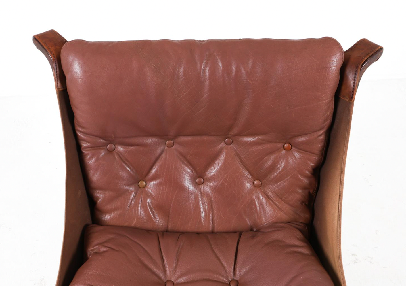 georg thams danish leather lounge chair
