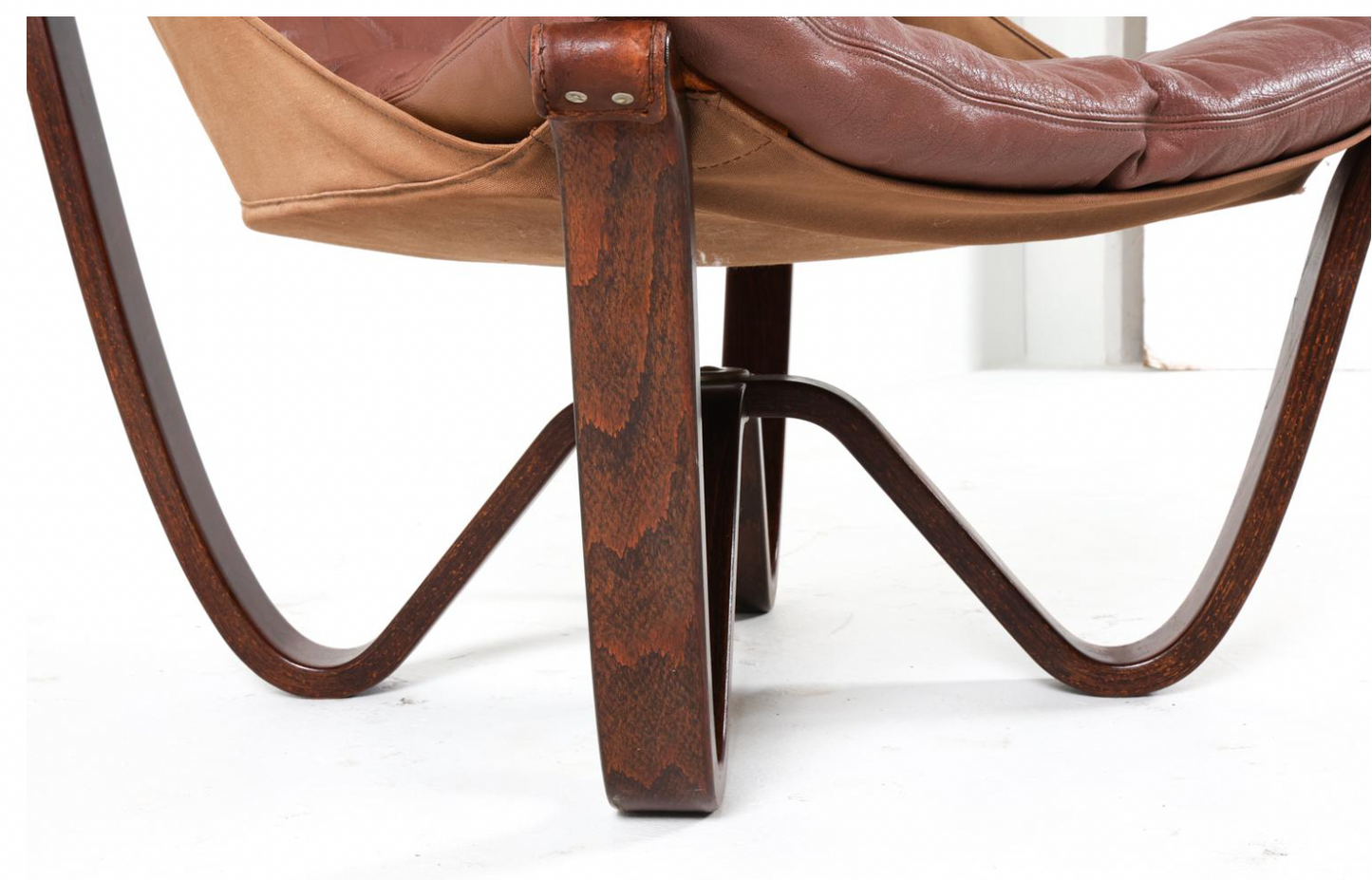 georg thams danish leather lounge chair