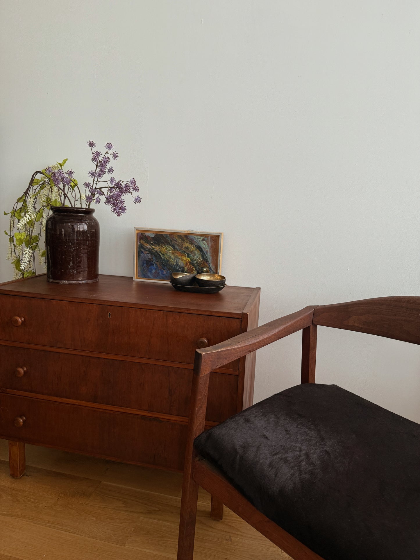 swedish teak chest of drawers, c. 1960s