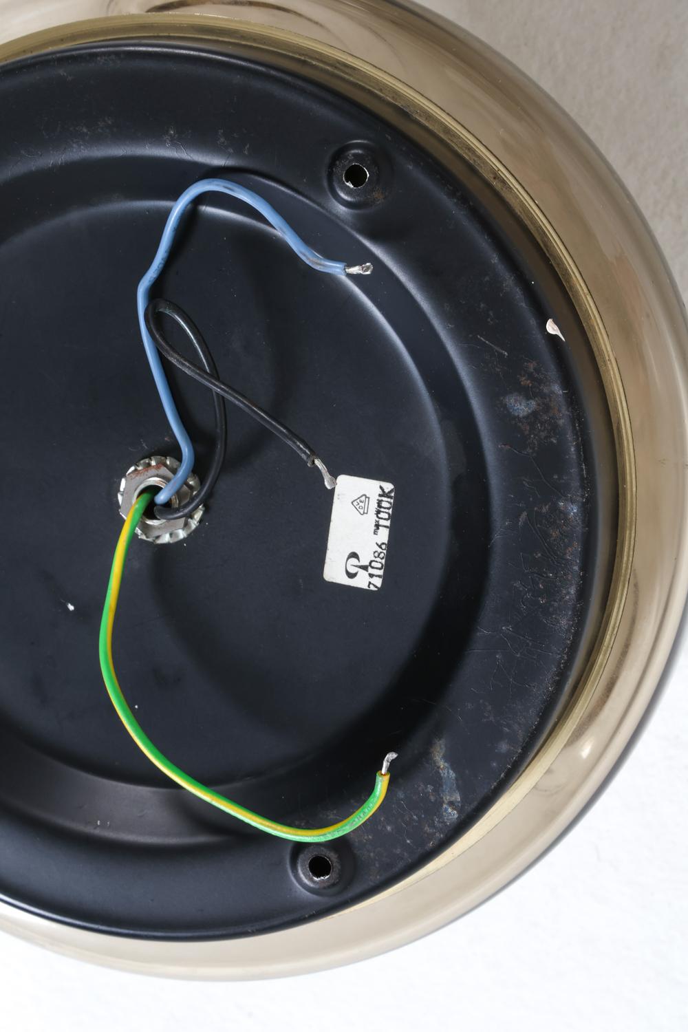 pair of peill & putzler ‘wave’ wall sconces