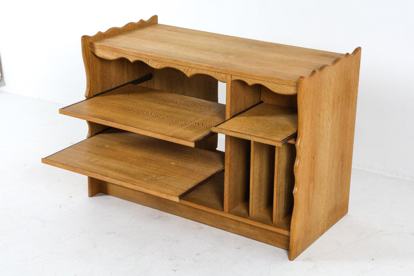 henning kjaernulf style danish oak bookcase