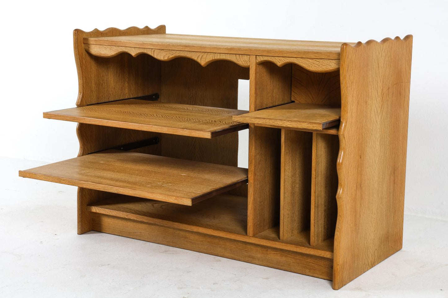 henning kjaernulf style danish oak bookcase