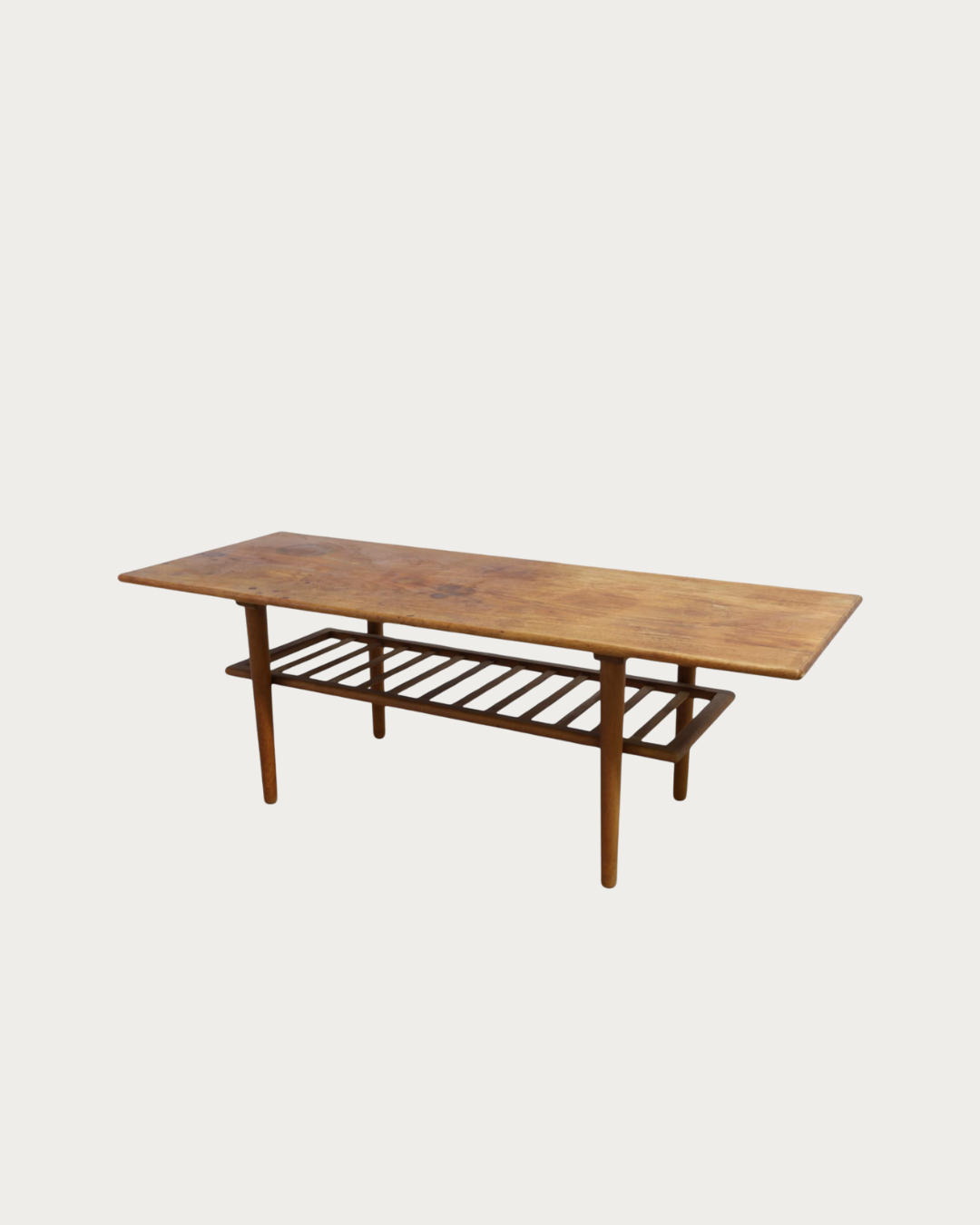 greta jalk danish teak coffee table,
