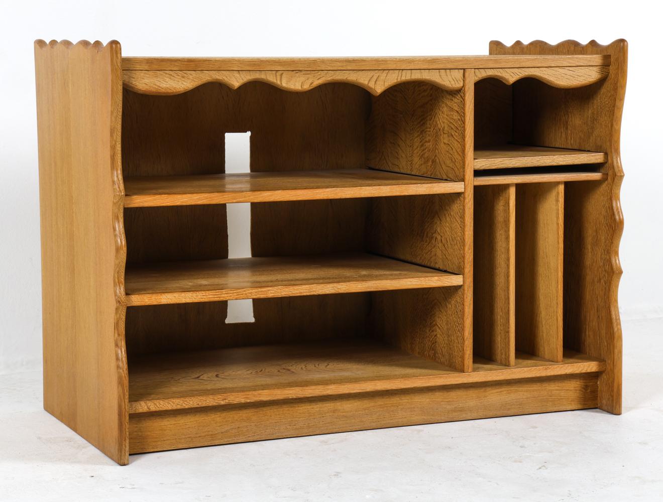 henning kjaernulf style danish oak bookcase
