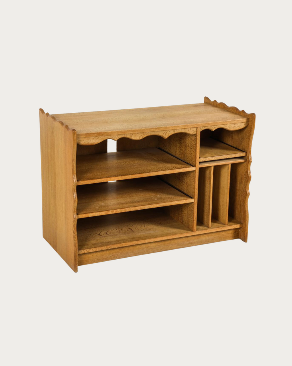 henning kjaernulf style danish oak bookcase - black friday