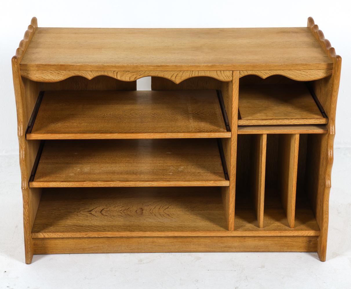 henning kjaernulf style danish oak bookcase