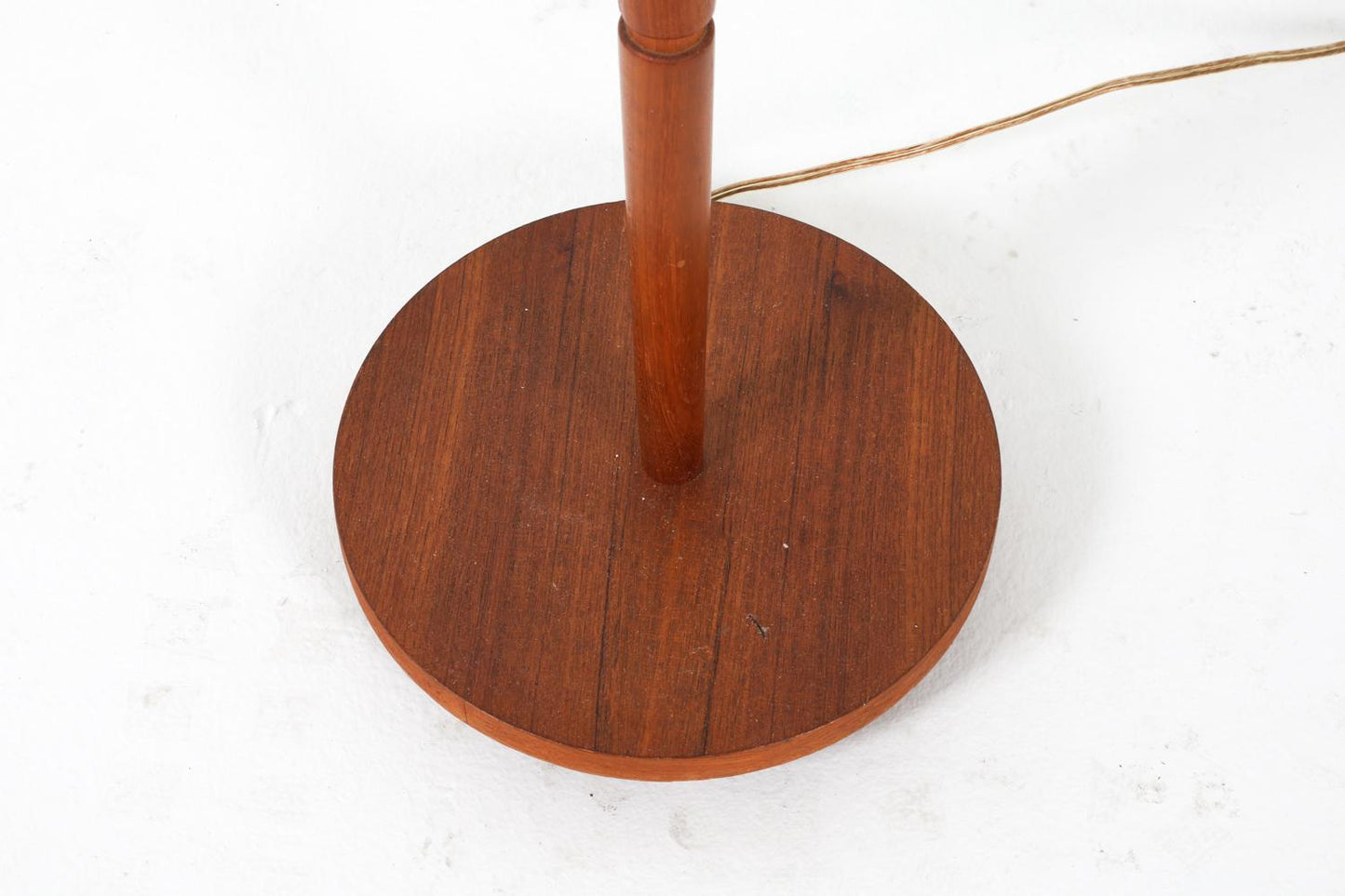 danish teak floor lamp