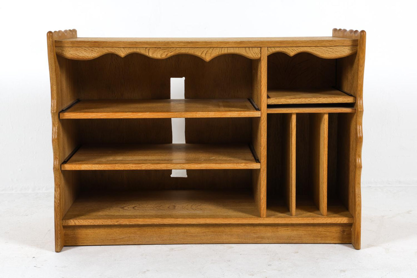 henning kjaernulf style danish oak bookcase