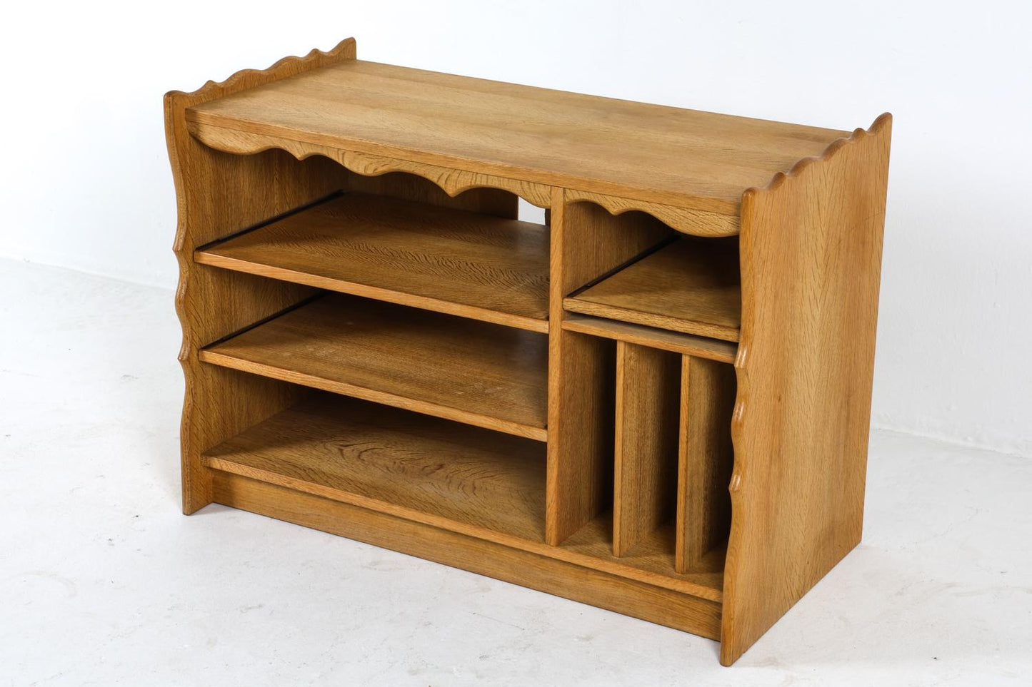 henning kjaernulf style danish oak bookcase