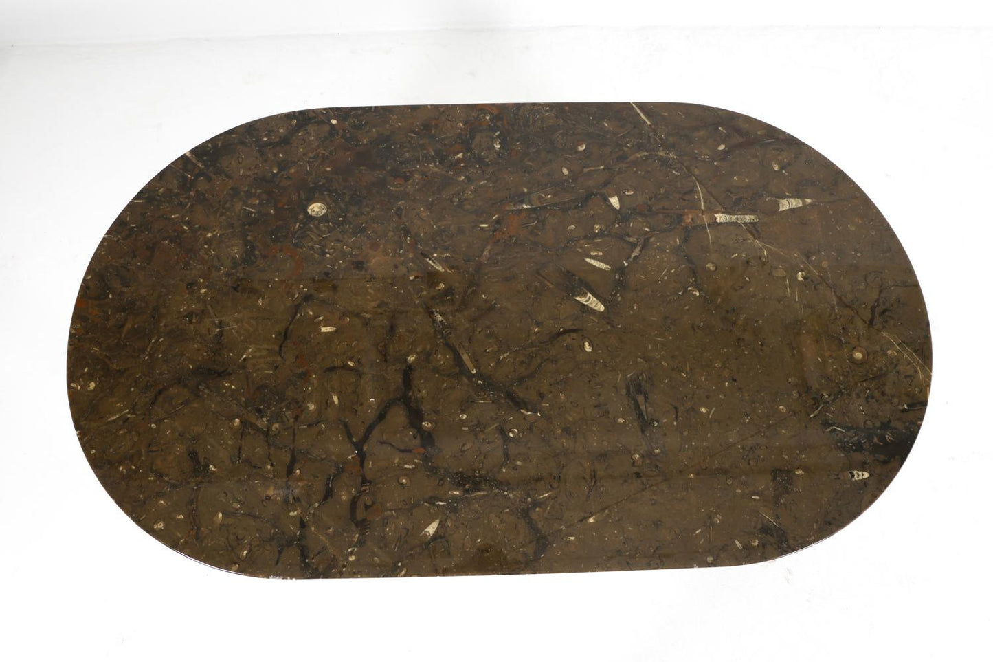 scandinavian teak & marble coffee table