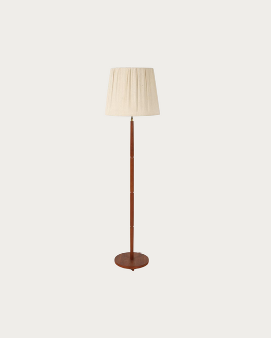 danish teak floor lamp