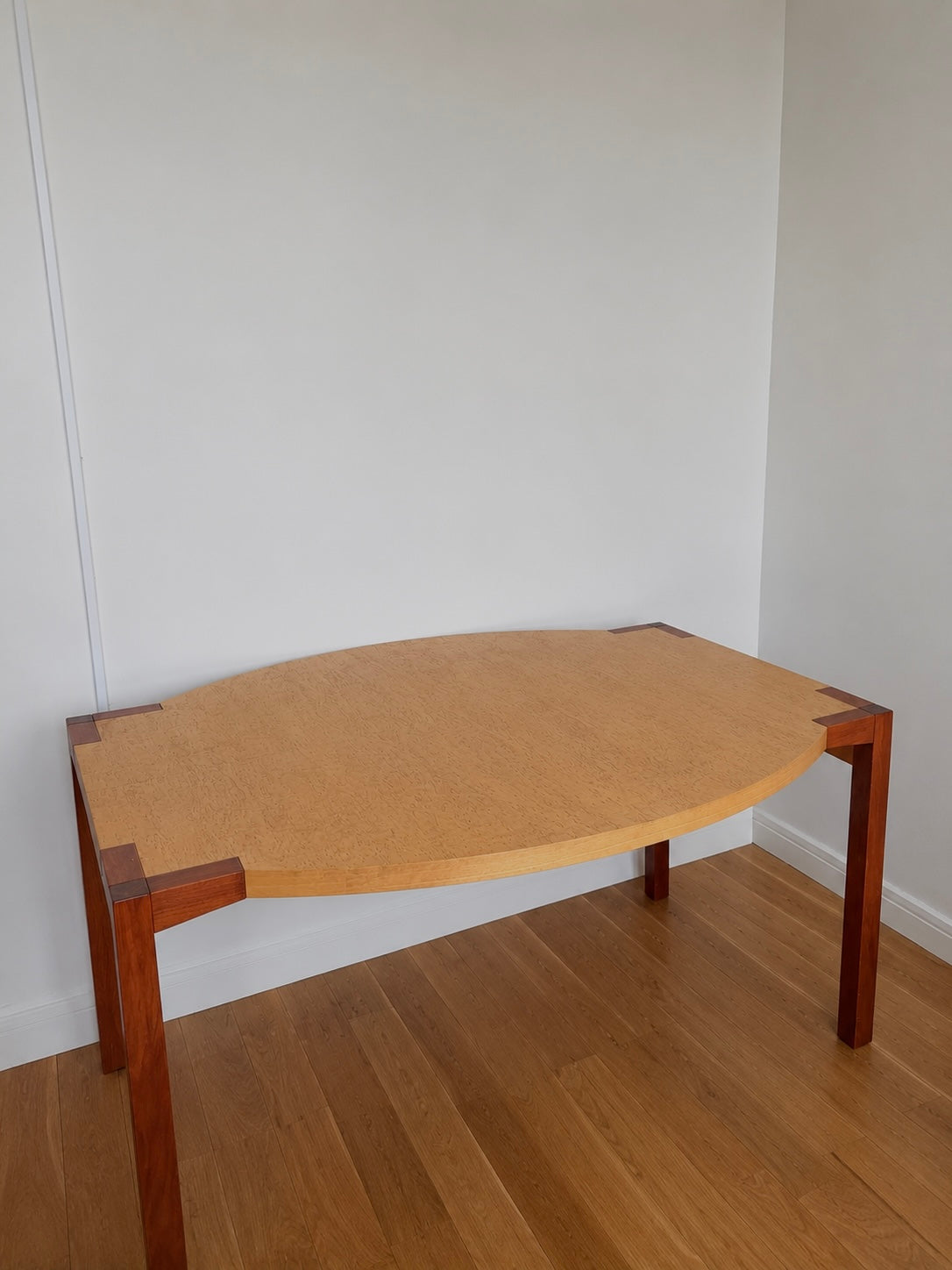 1970s swedish birch dining table by klaessons möbelfabrik