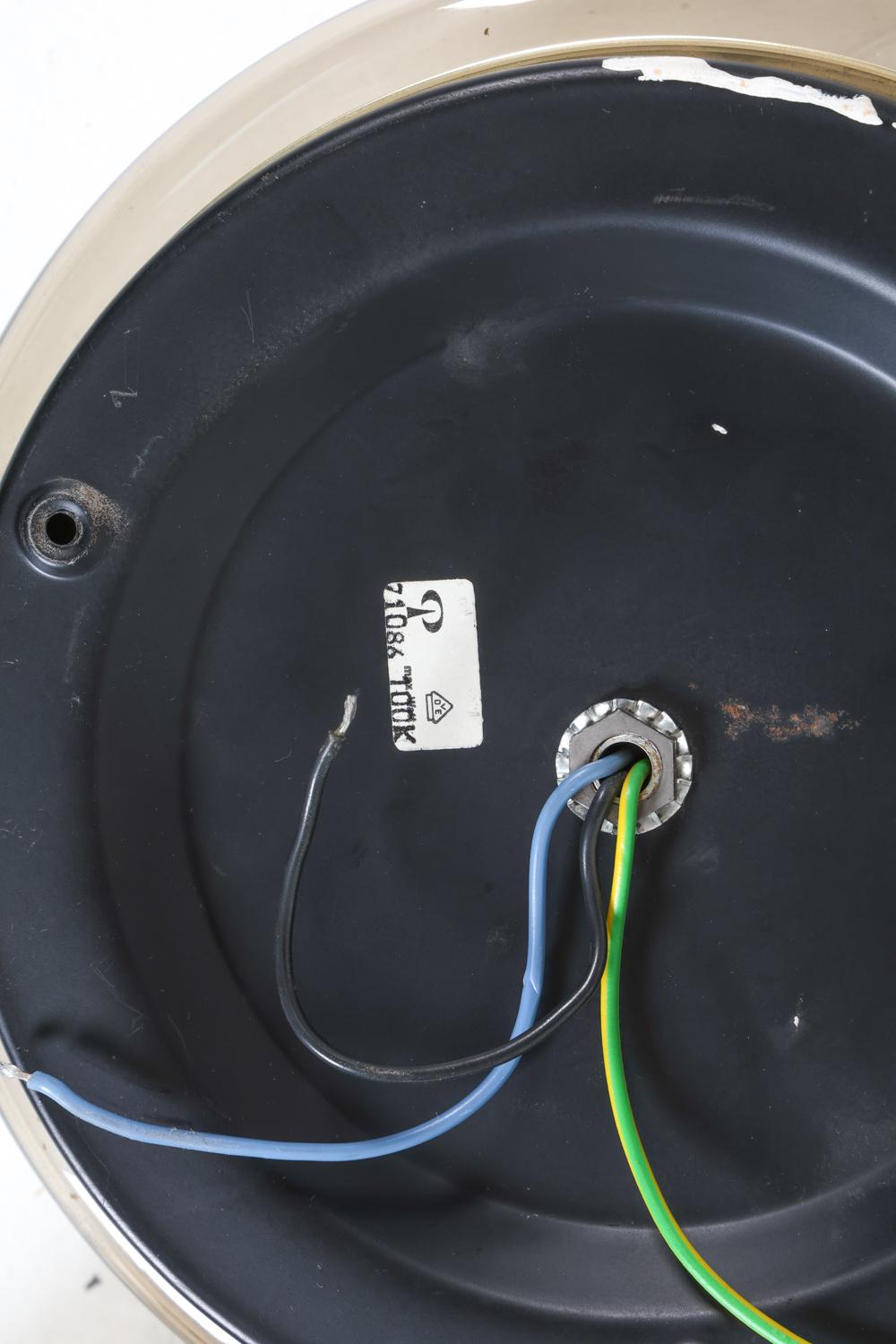 pair of peill & putzler ‘wave’ wall sconces