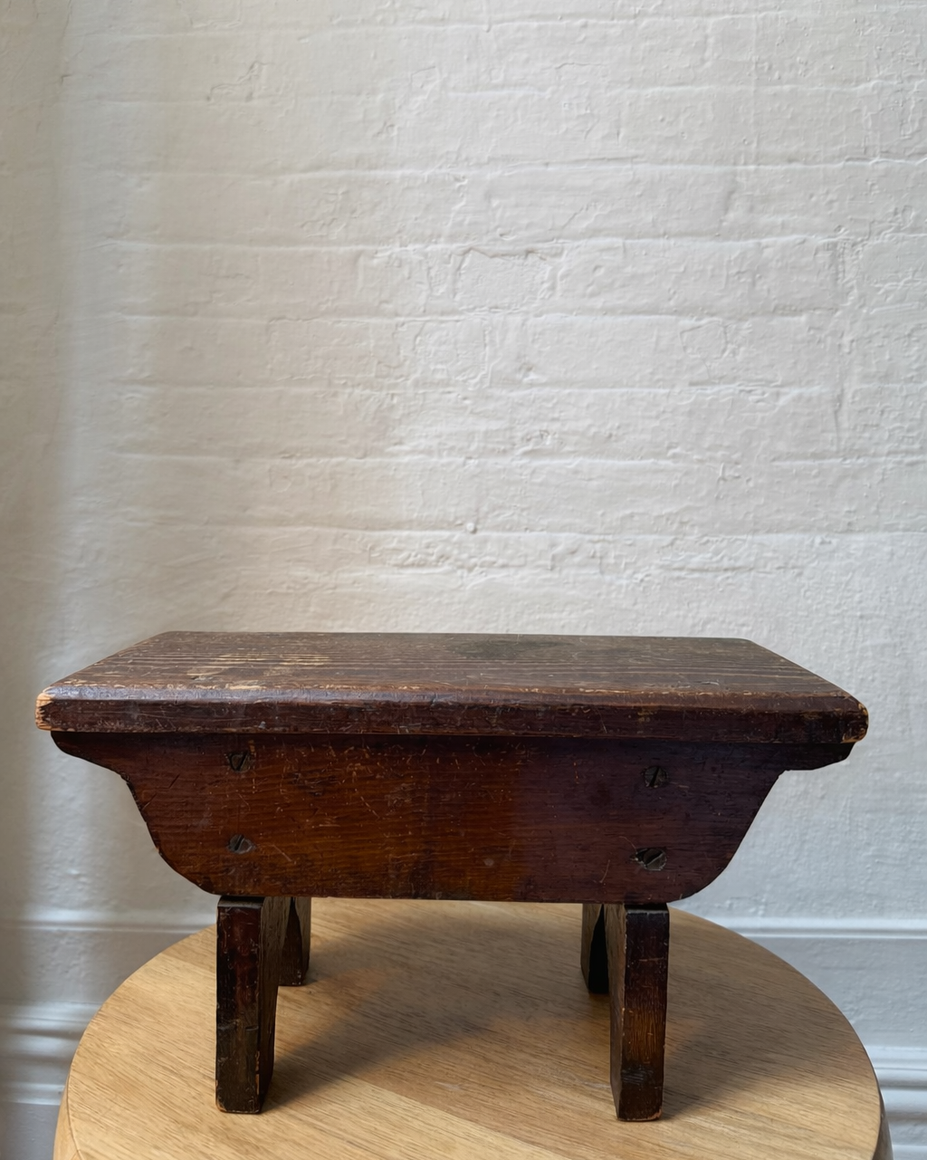 early 20th c. american primitive stool