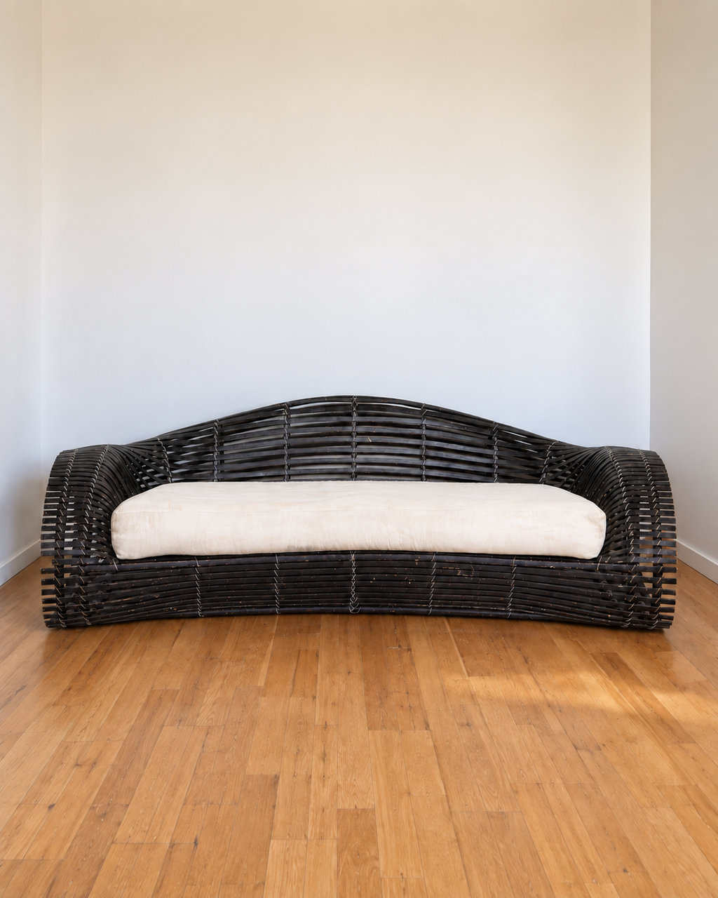 kenneth cobonpue attributed lolah rattan sofa