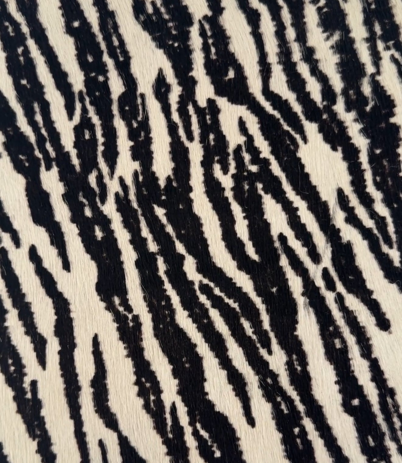 calf hair lumbar pillow (made to order)