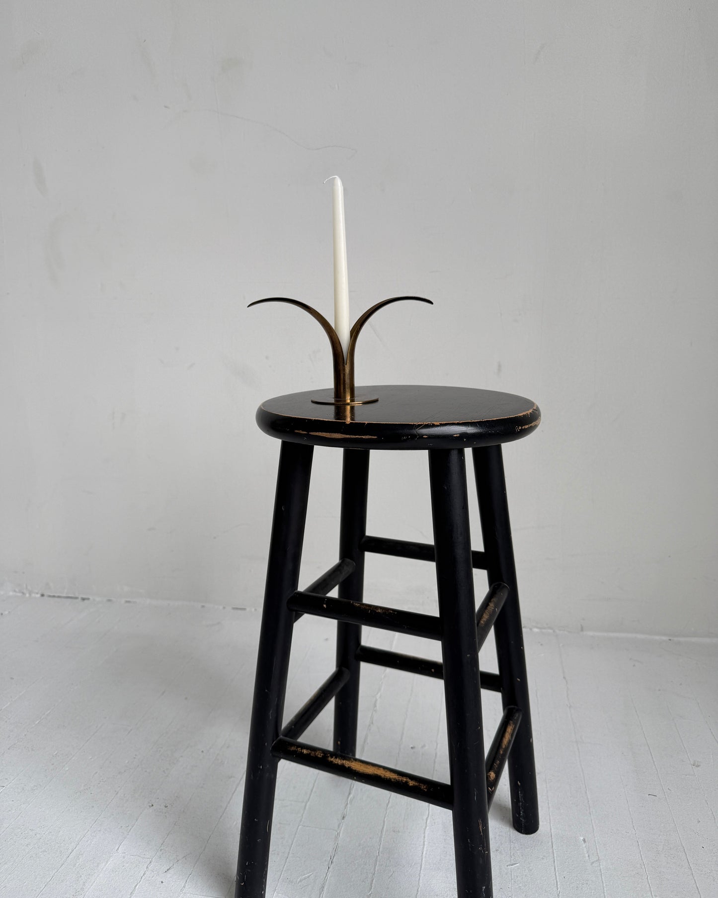 vintage brass candleholder