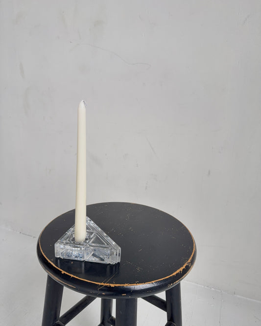 vintage triangular glass object, 1960s