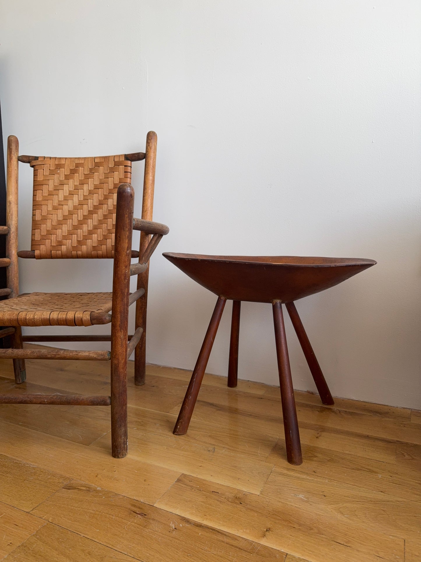 19th c. american primitive cricket stool