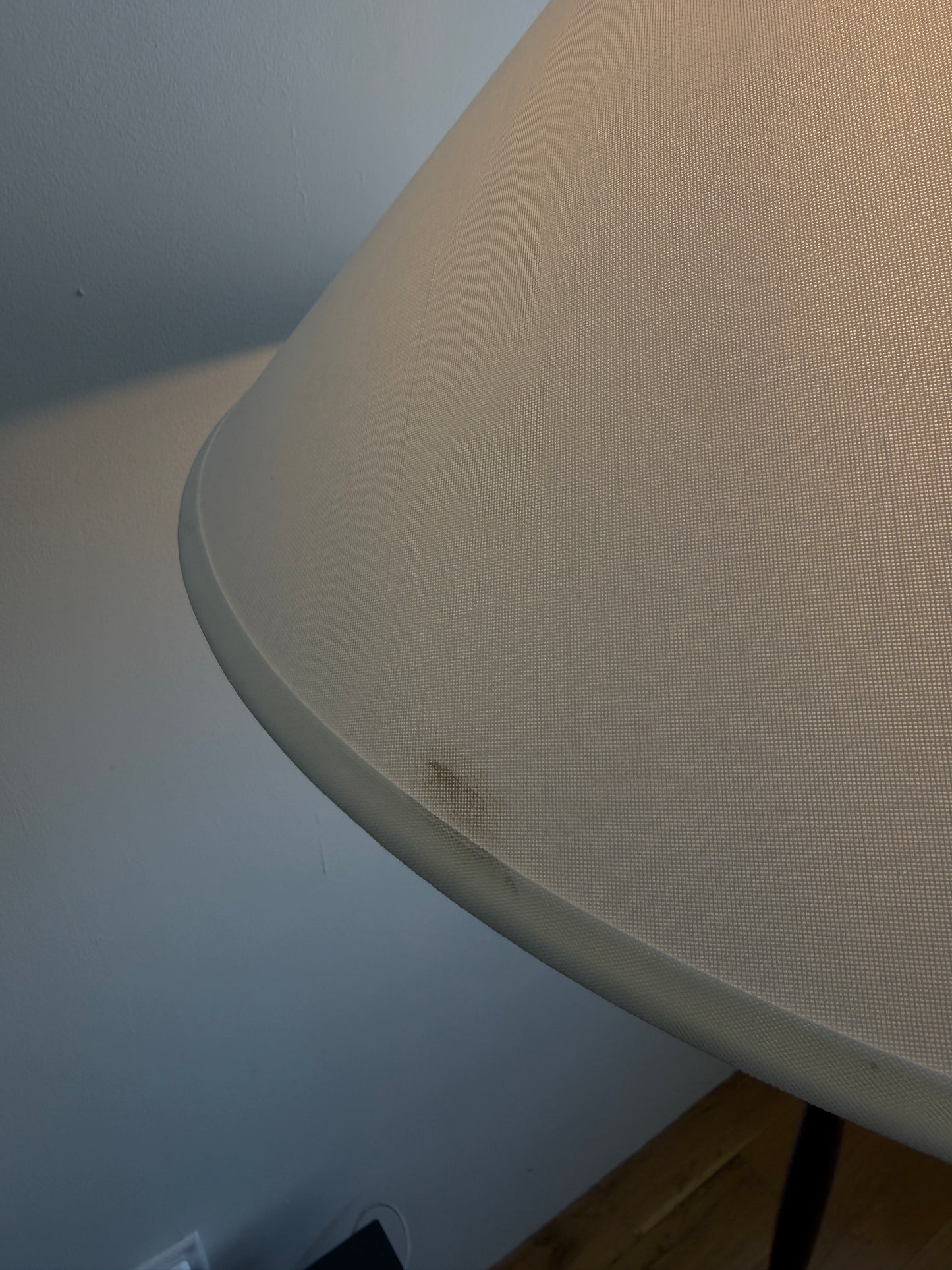 vintage danish teak floor lamp