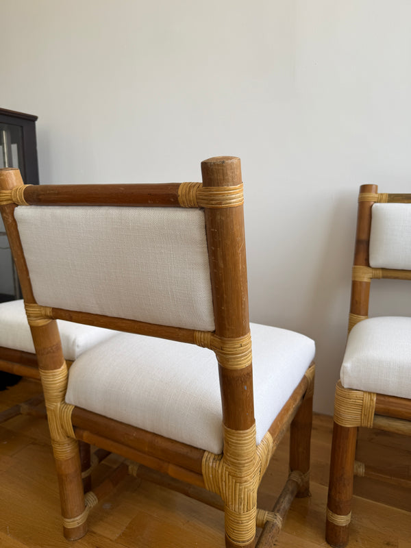 Vintage dining chair detail