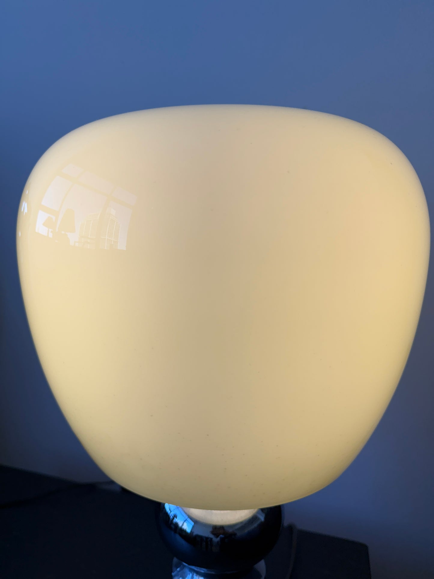 leuchte aro 488 chrome + glass table lamp
