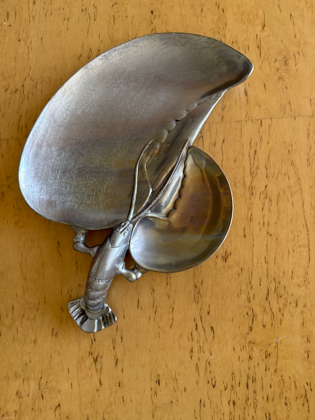 rent: vintage bruce fox sculptural lobster serving platter