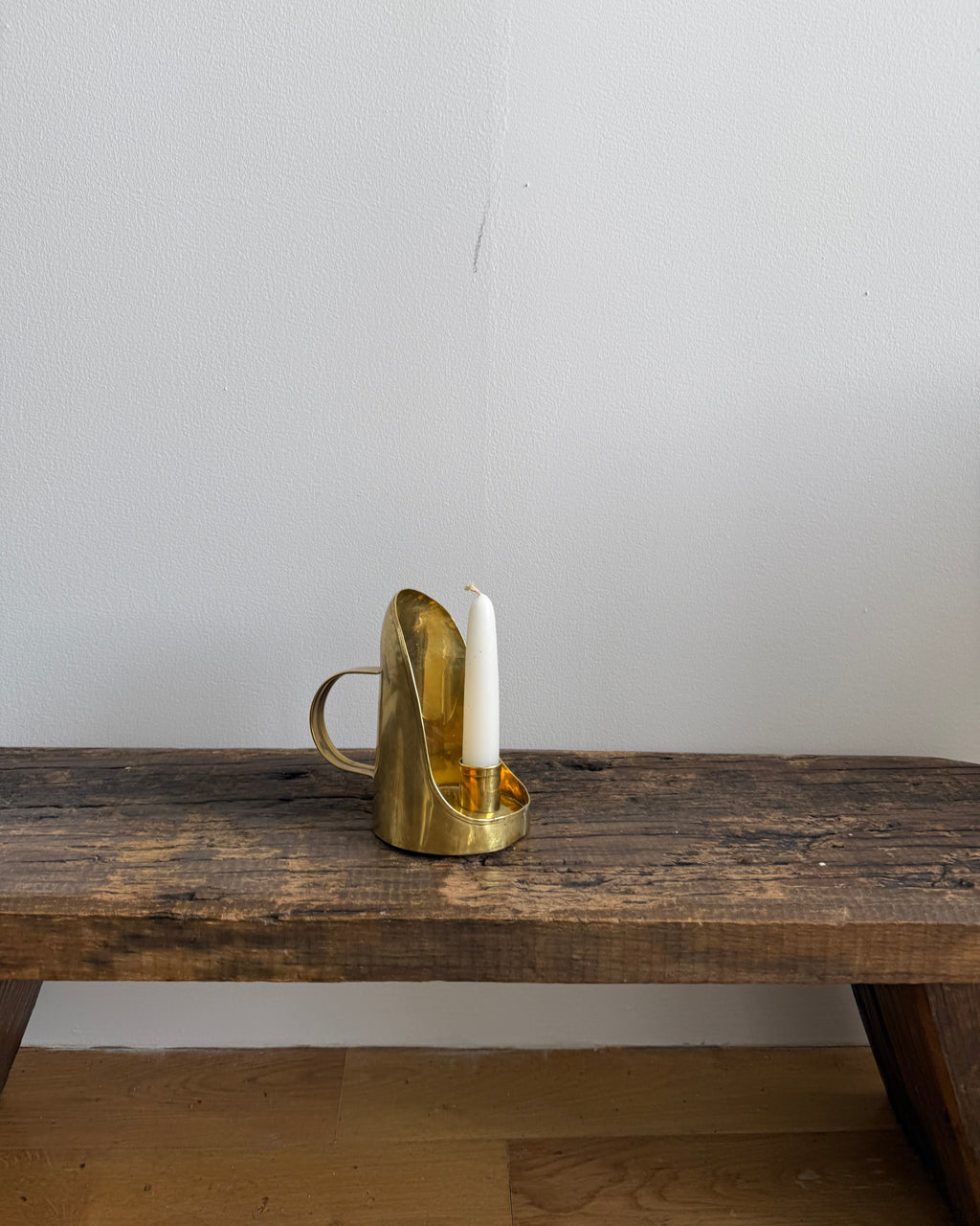 brass chamber candlestick