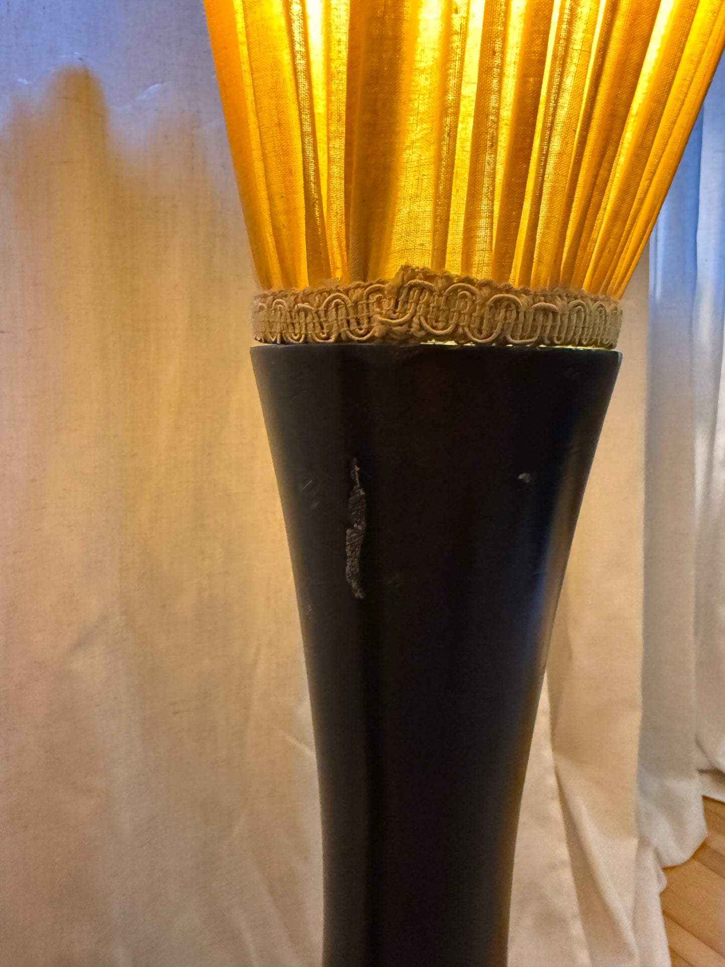 set of 3 sculptural table lamps, 1970s