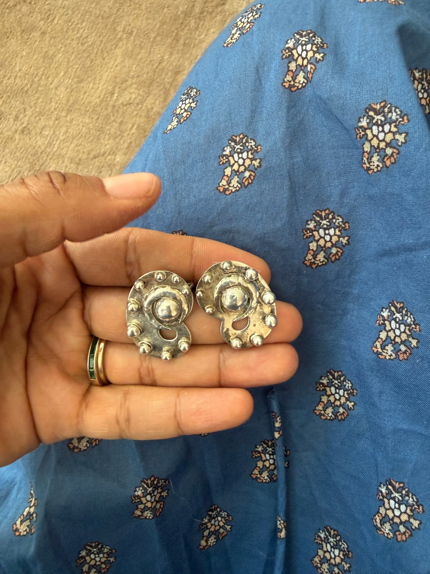 taxco spiral earrings