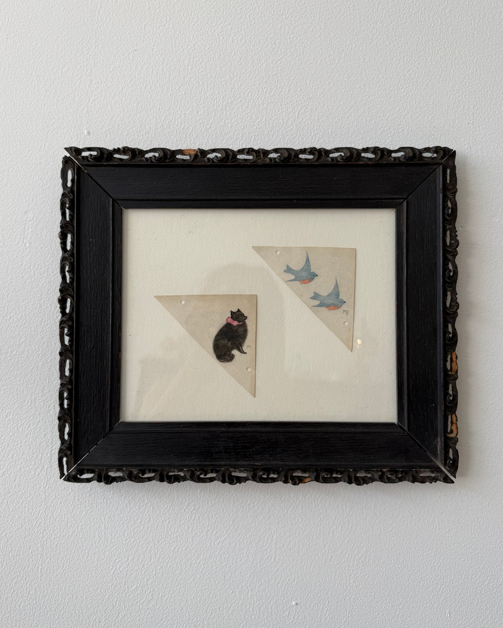 antique victorian watercolor