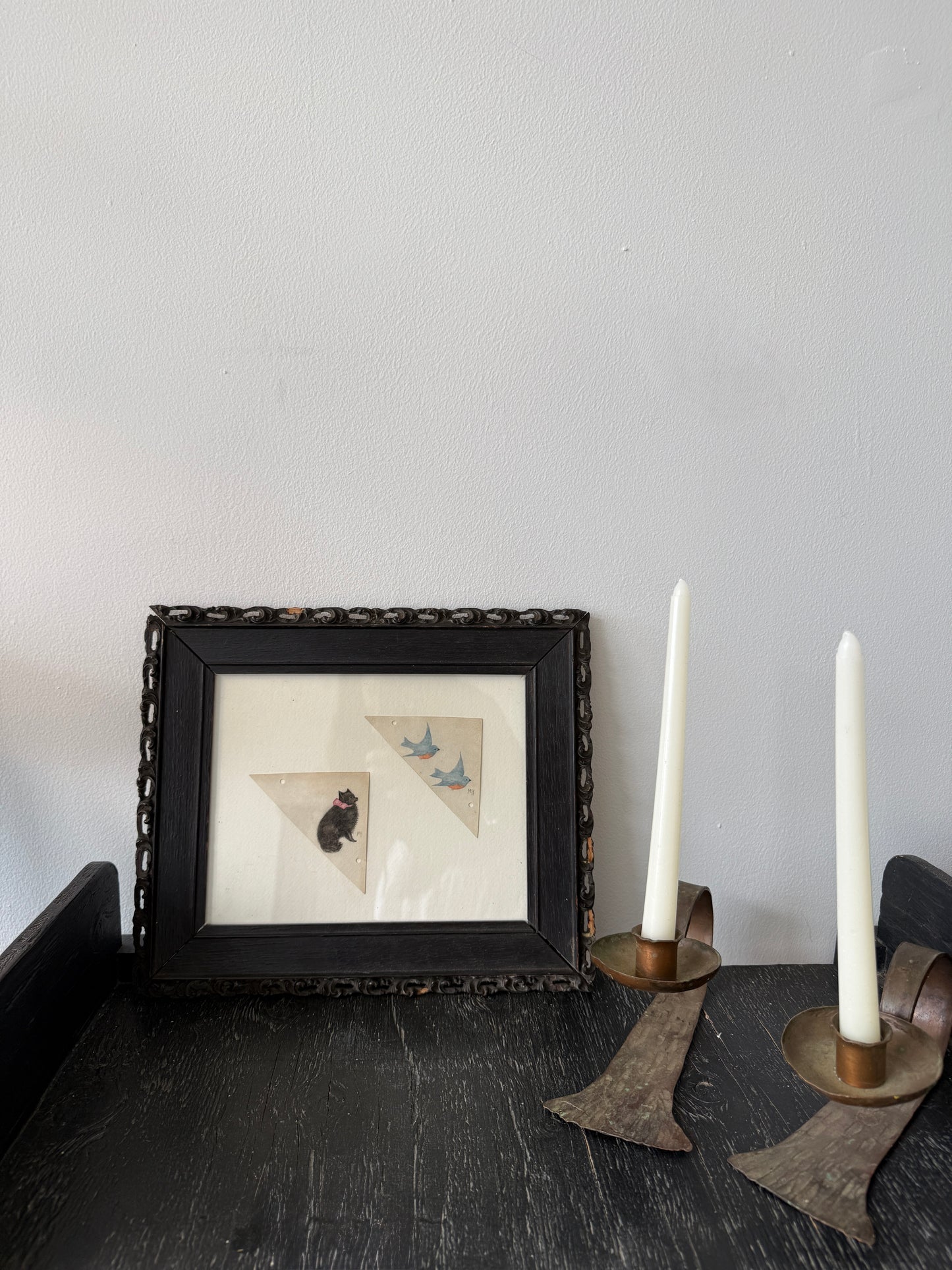 antique victorian watercolor