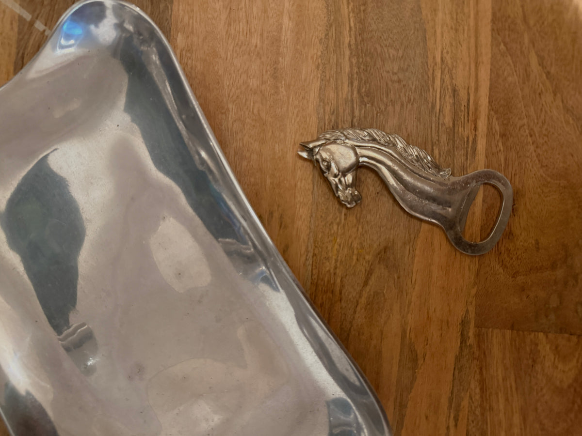 vintage horse head bottle opener