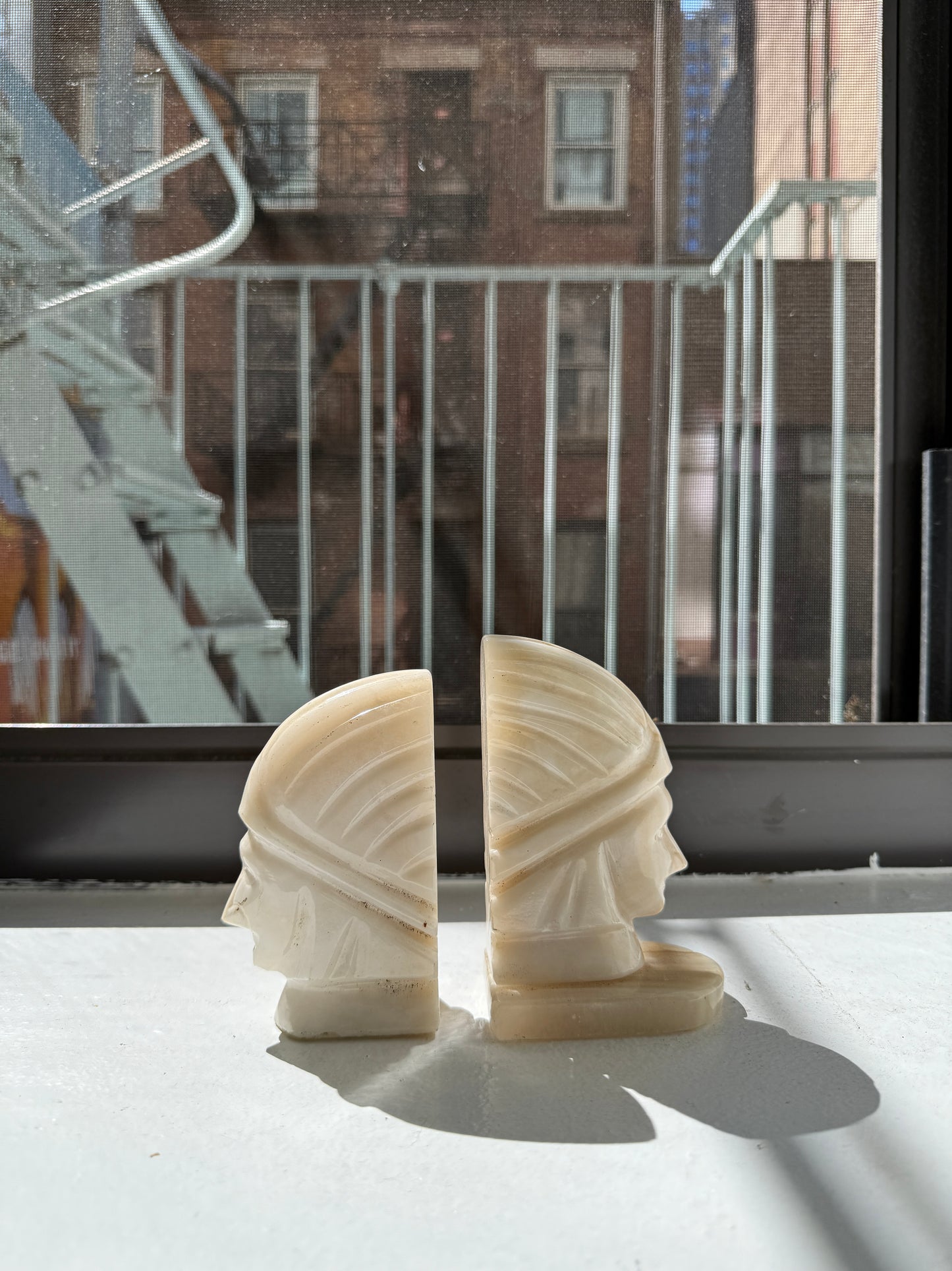 onyx bookends (pair)