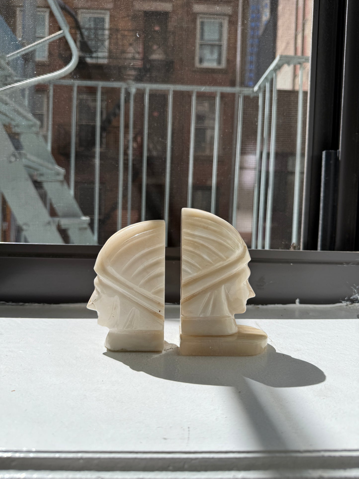 onyx bookends (pair)