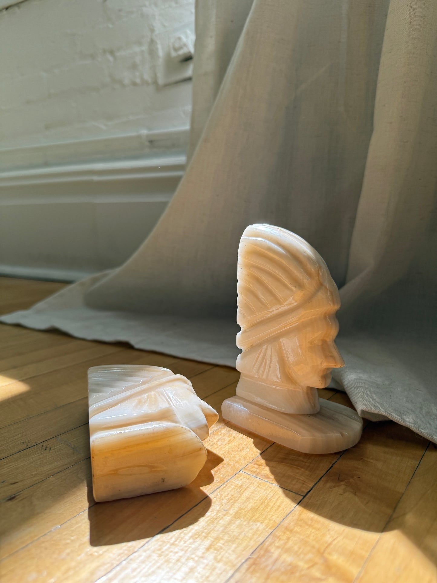 onyx bookends (pair)