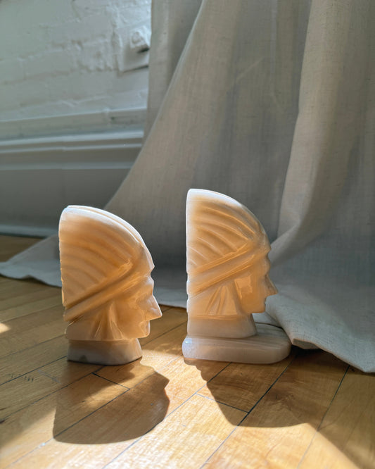 onyx bookends (pair)