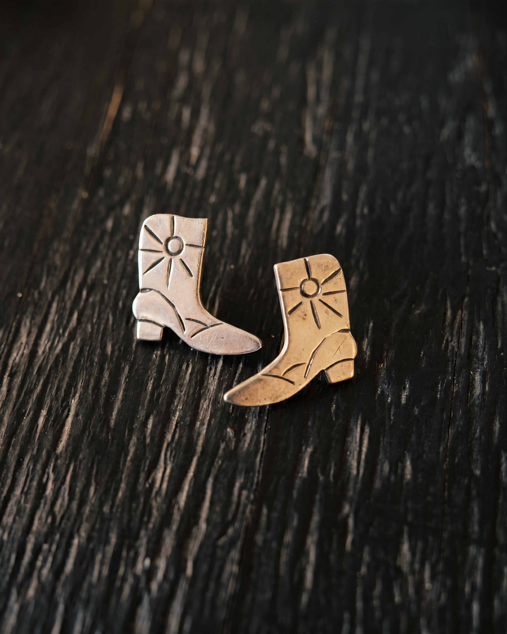 cowboy boot earrings