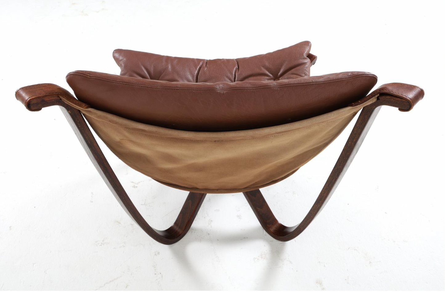 georg thams danish leather lounge chair