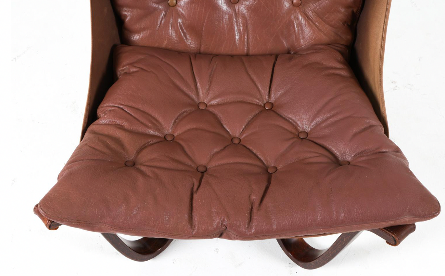 georg thams danish leather lounge chair