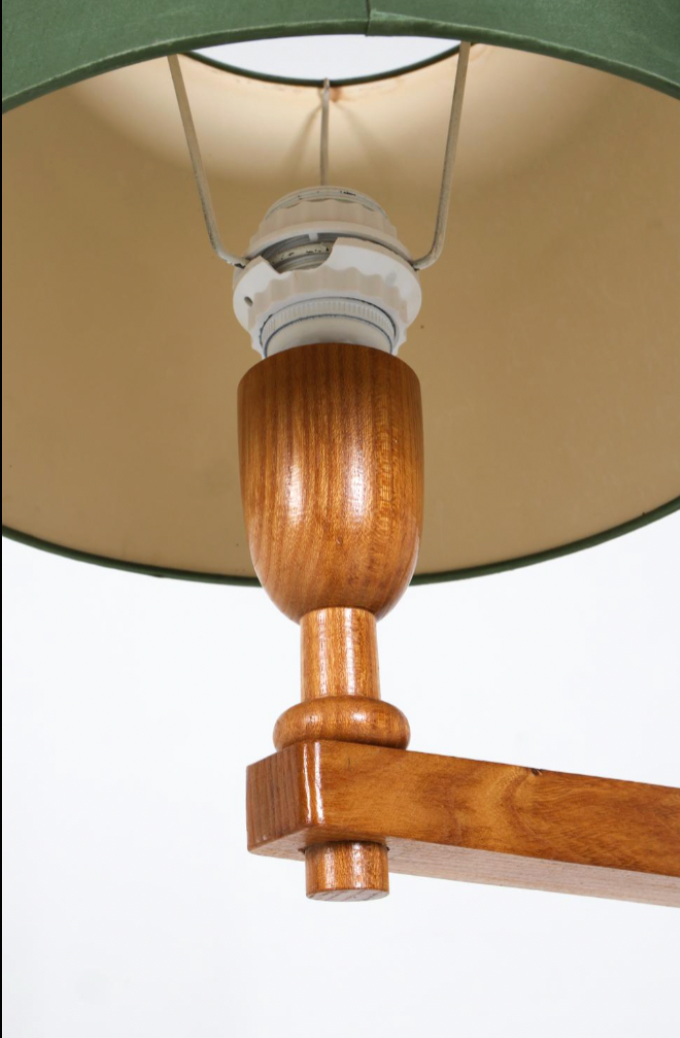 carl malmsten staken floor lamp, 1970s