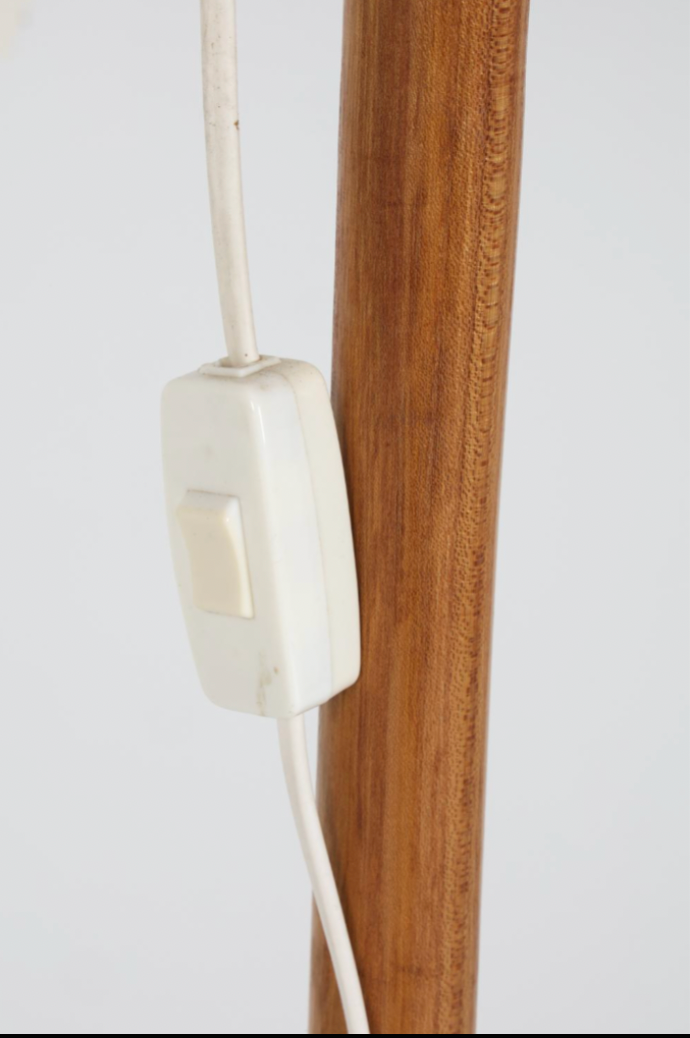 carl malmsten staken floor lamp, 1970s