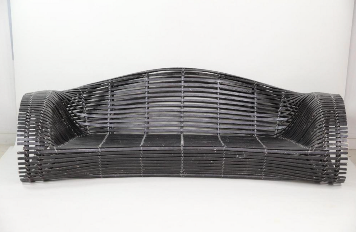kenneth cobonpue attributed lolah rattan sofa