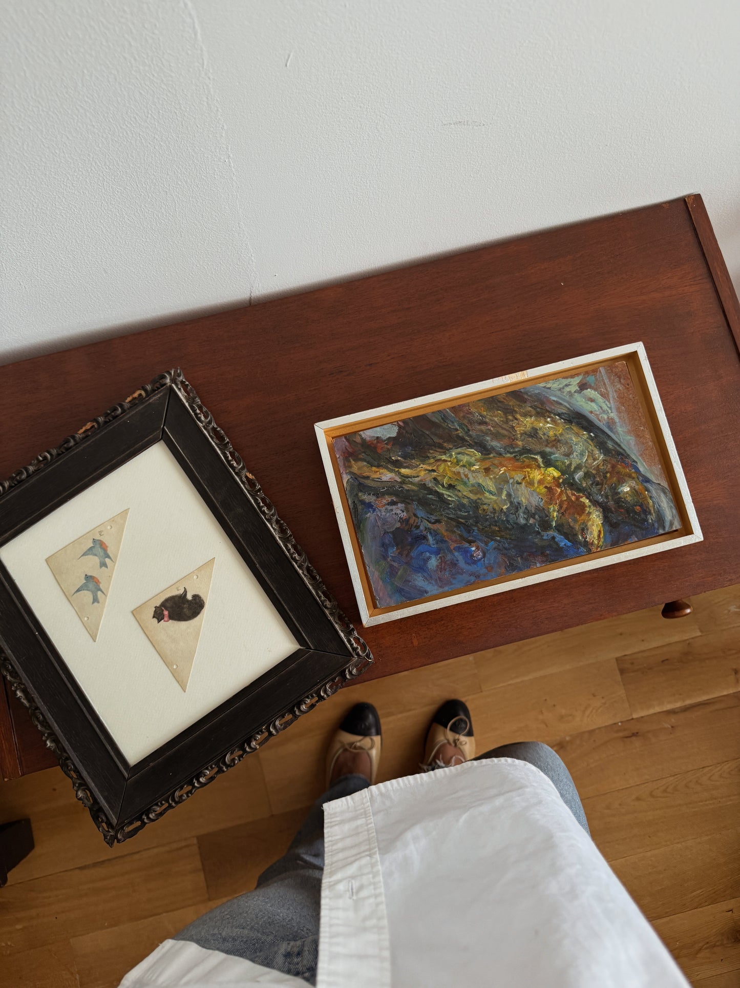 antique victorian watercolor