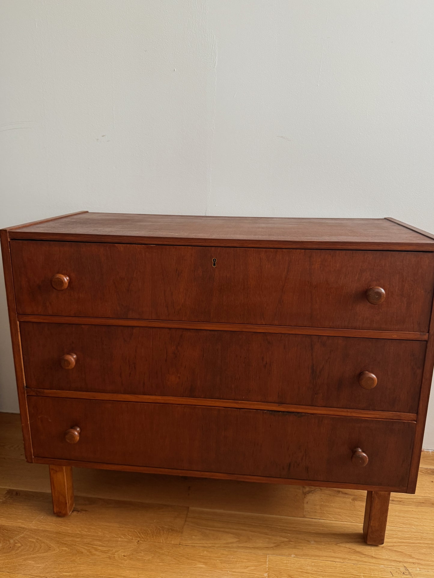 swedish teak chest of drawers, c. 1960s